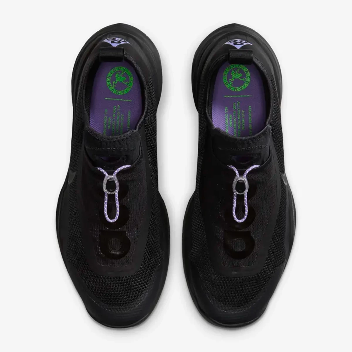 کفش بسکتبال نایک طرح اصلی Nike Acg Zoom Air Ao Black