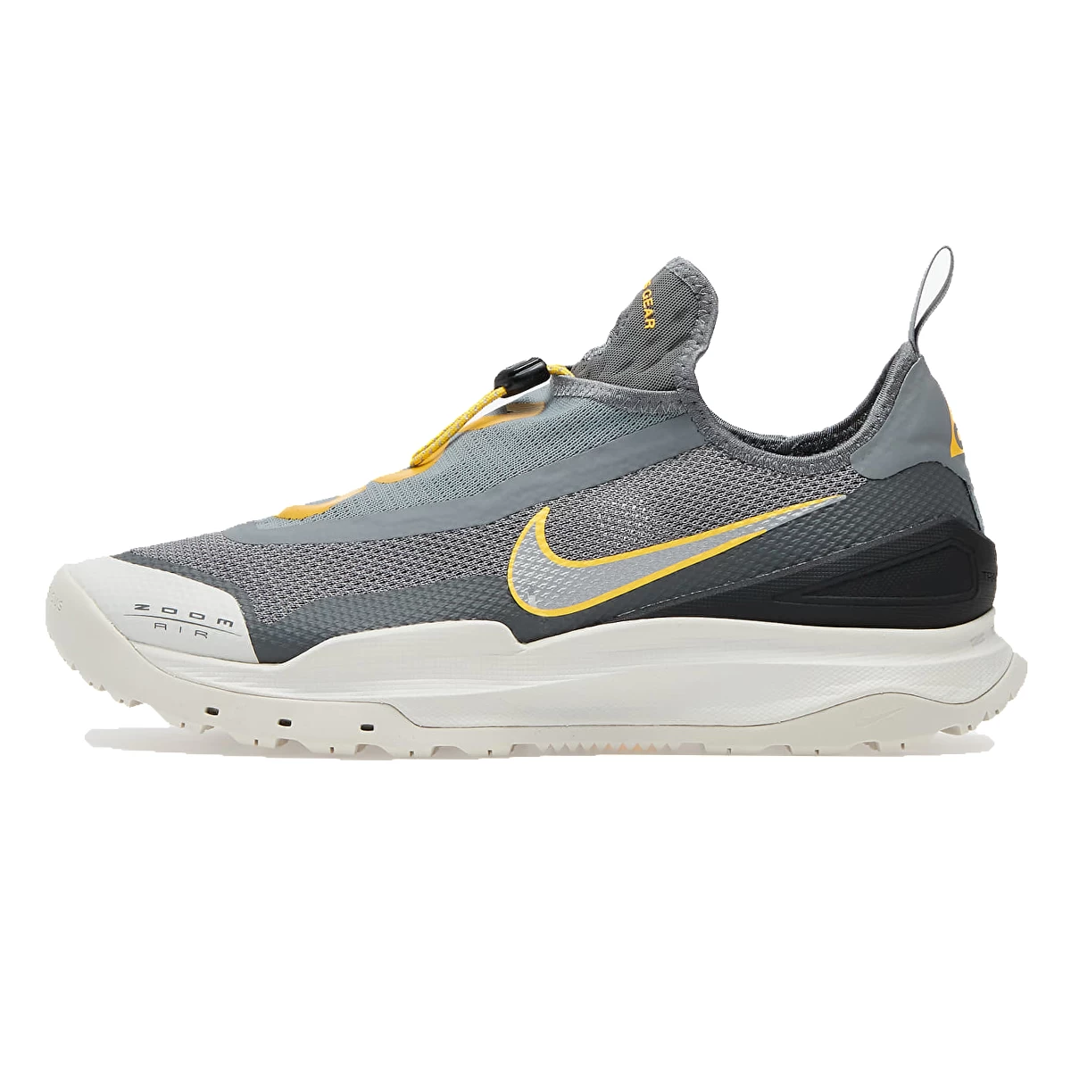 کفش بسکتبال نایک طرح اصلی Nike Acg Zoom Air Ao Grey Yellow