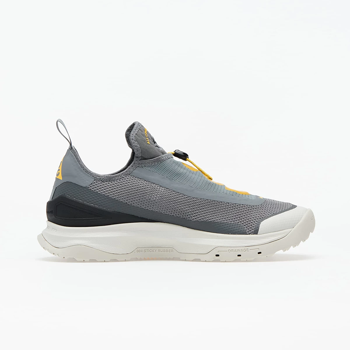 کفش بسکتبال نایک طرح اصلی Nike Acg Zoom Air Ao Grey Yellow