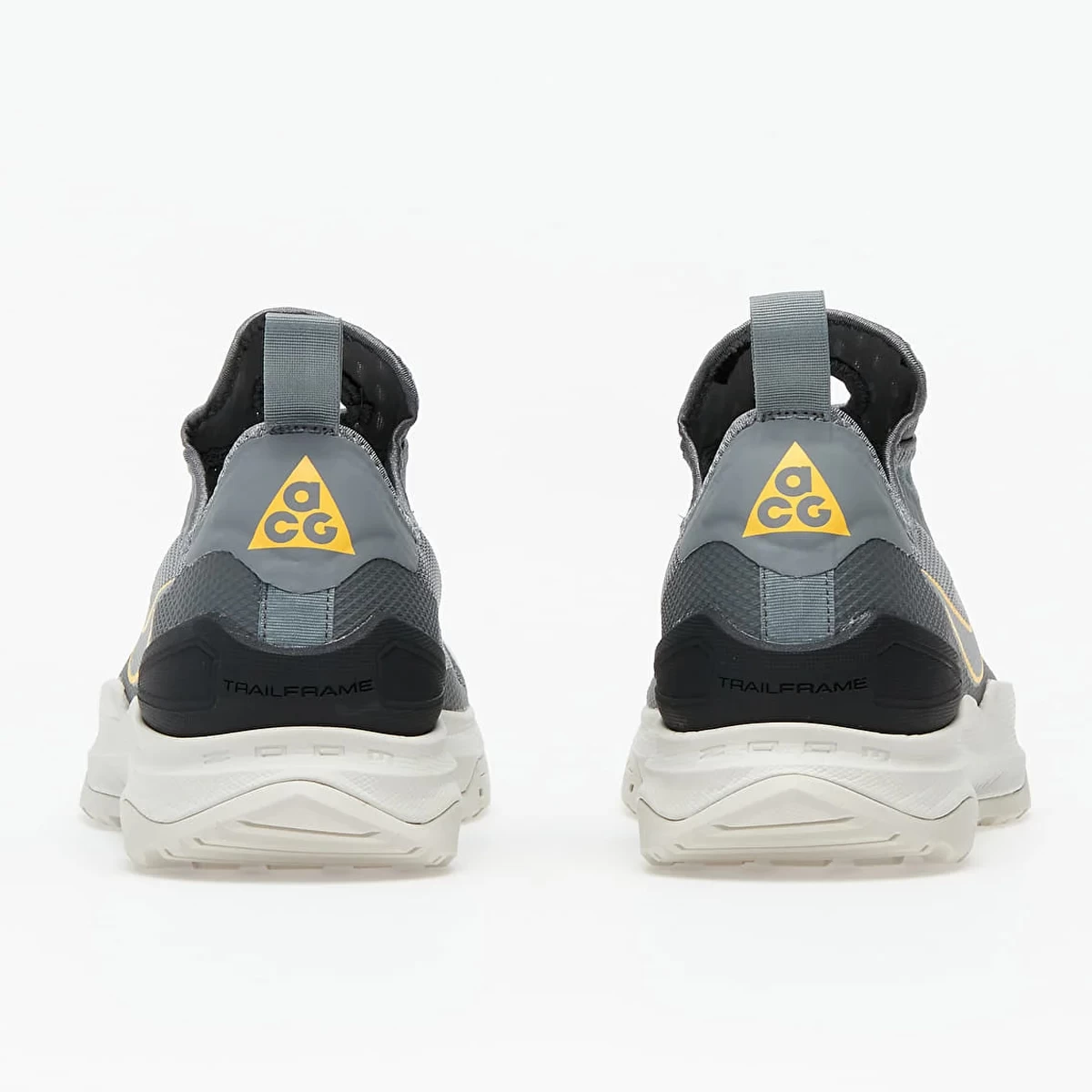 کفش بسکتبال نایک طرح اصلی Nike Acg Zoom Air Ao Grey Yellow