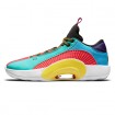 کفش بسکتبال نایک طرح اصلی Nike Air Jordan 35 Blue Red Yellow