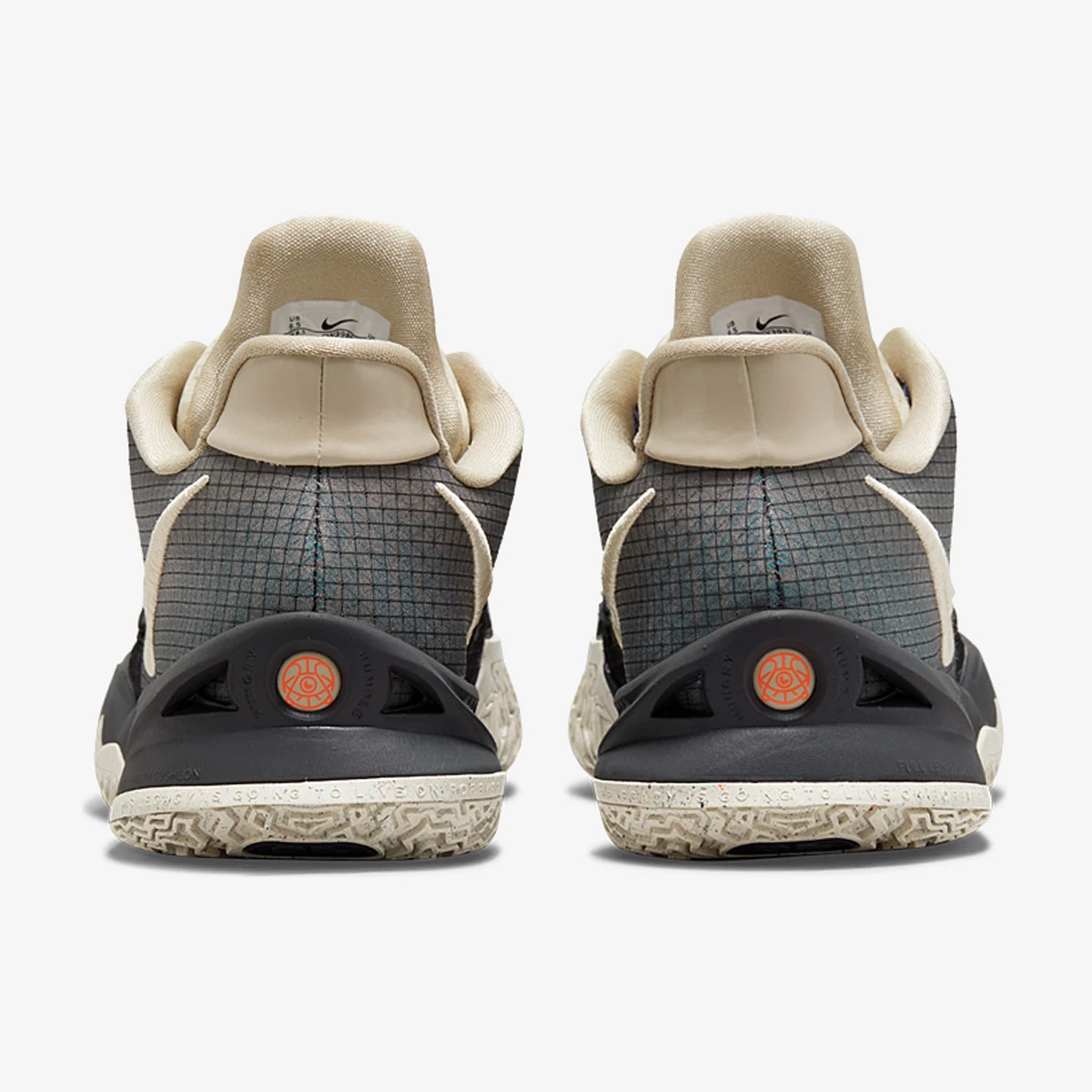 کفش بسکتبال مردانه نایک طرح اصلی Nike Kyrie 4 Low Grey