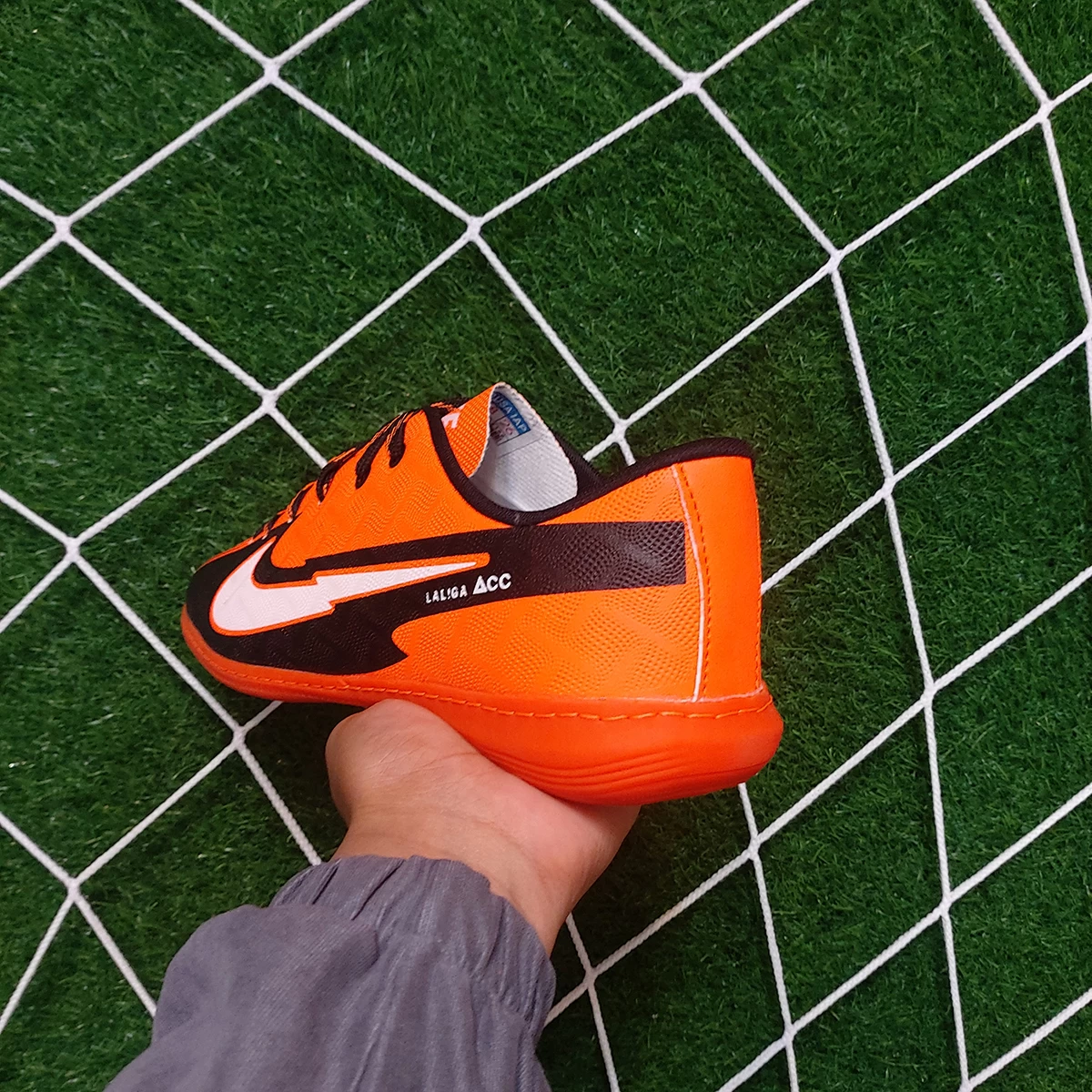کفش فوتسال نایک مرکوریال طرح اصلی Nike Mercurial Black Orenge