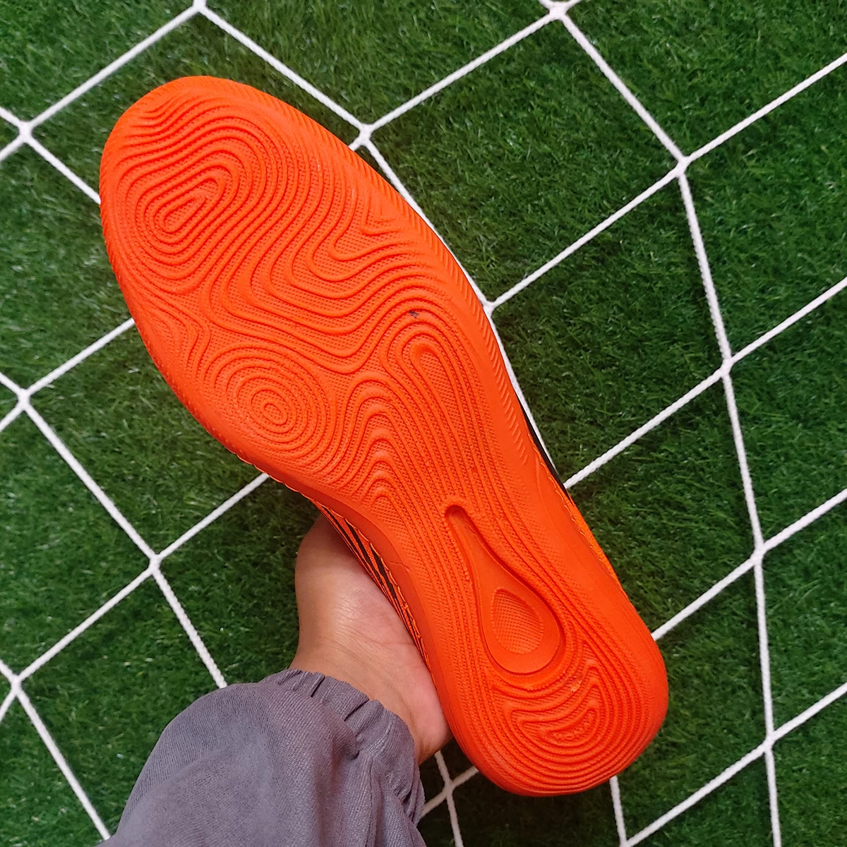 کفش فوتسال نایک مرکوریال طرح اصلی Nike Mercurial Black Orenge