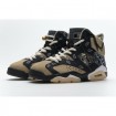 کفش بسکتبال مردانه نایک طرح اصلی Nike Air jordan 6 Black Cream