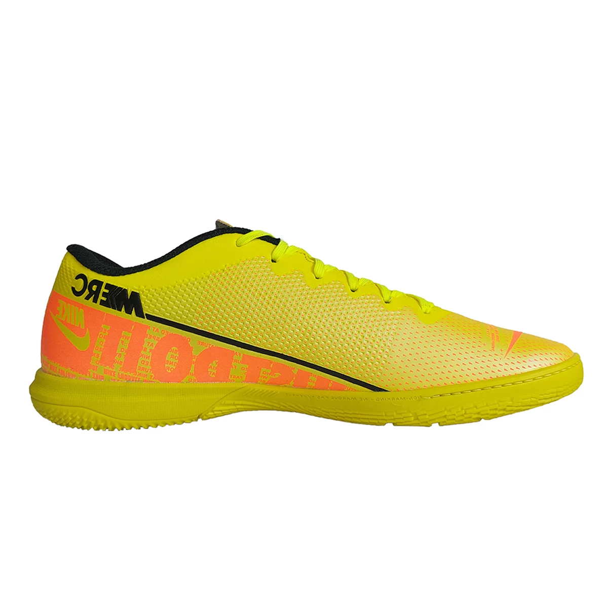 کفش فوتسال سایز کوچک نایک مرکوریال طرح اصلی Nike Mercurial Yellow