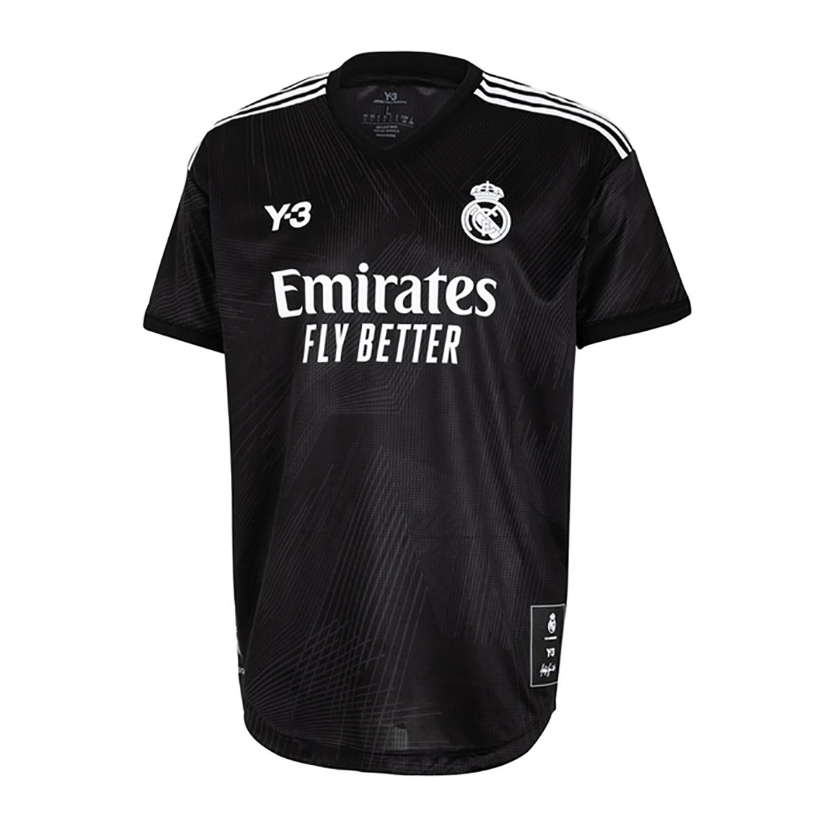 لباس اول پلیری رئال مادرید Real Madrid Y-3 Black Player 11 22-23