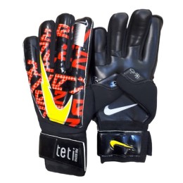 دستکش دروازه بانی نایک طرح اصلیNike Goalkeeper Black red