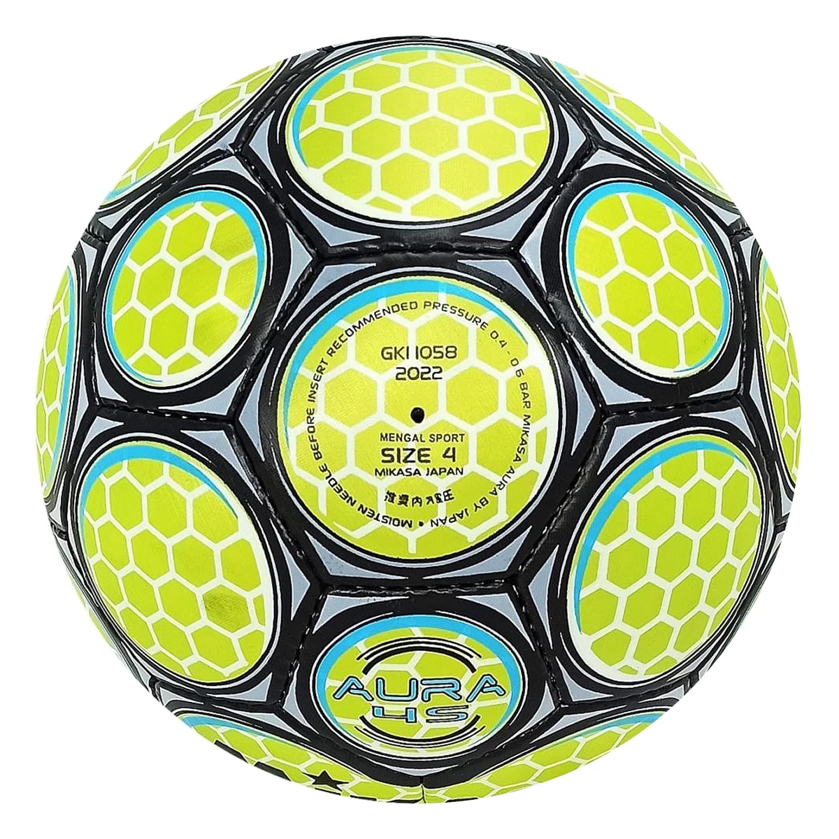 توپ فوتسال میکاسا طرح اصلی Mikasa Soccer Ball 4 Green