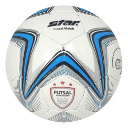 توپ فوتبال استار طرح اصلی Star Soccer Ball 4 White Blue