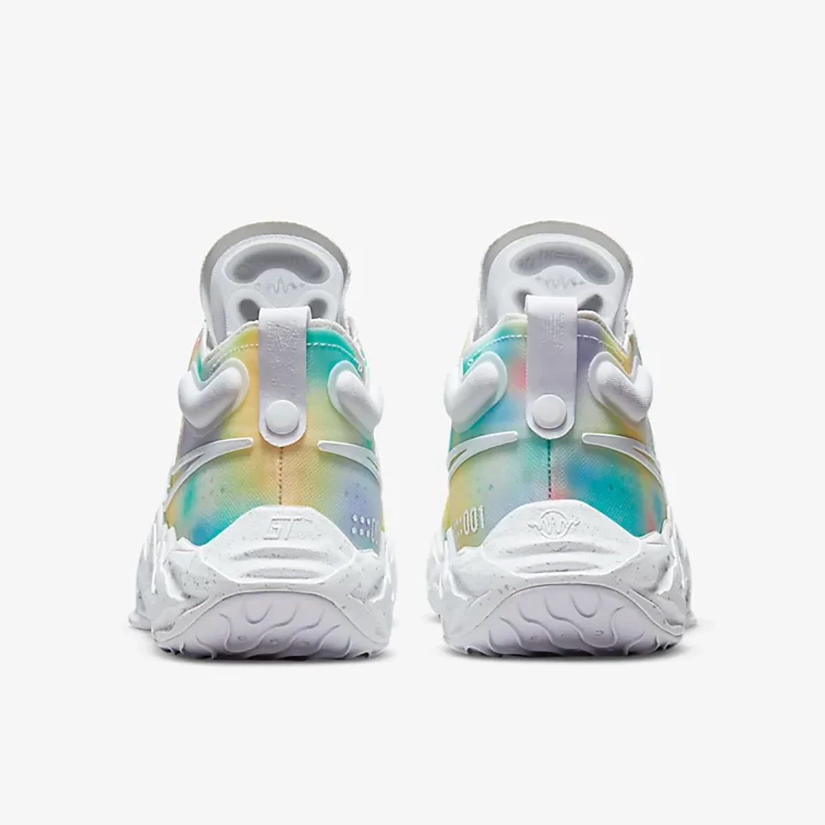 کفش بسکتبال نایک طرح اصلی Nike Air Zoom White Green Orang