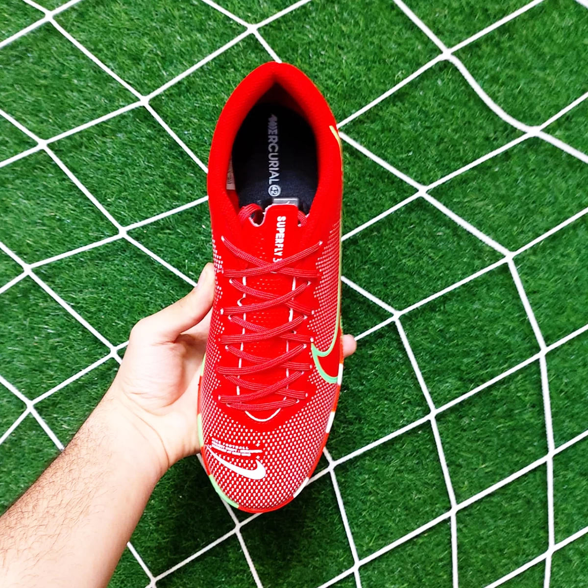 کفش فوتسال نایک مرکوریال طرح اصلی Nike Mercurial  IC Red