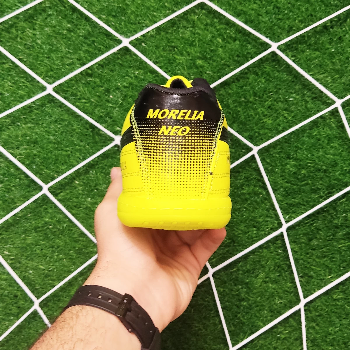 کفش فوتسال میزانو مورلیا طرح اصلی Mizuno Morelia Gold