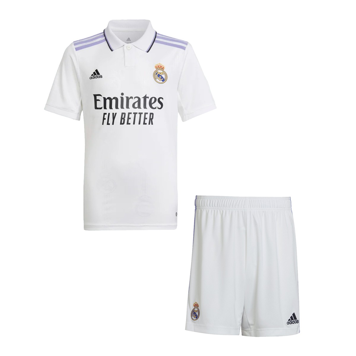 لباس اول رئال مادرید باچاپ نام وشماره شوامنی Real Madrid 2022-23 Home Jersey Kit Shirt Short TCHOUAMEN 18