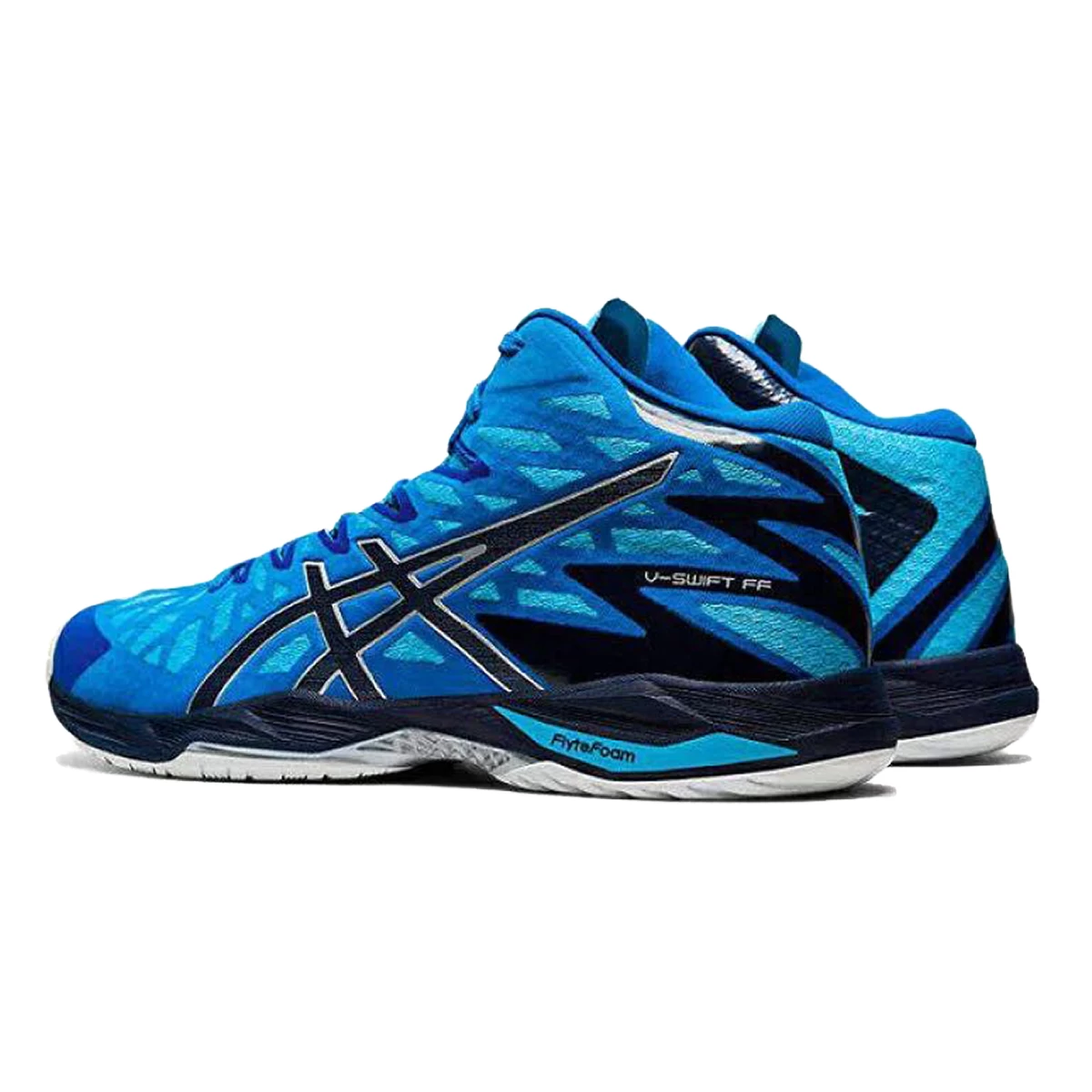 کفش والیبال اسیکس طرح اصلی Asics V-Swift FF MT 2 Classic Bluee