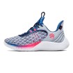 کفش بسکتبال مردانه آندر آرمور طرح اصلی Under Armour Curry 9  White Blue