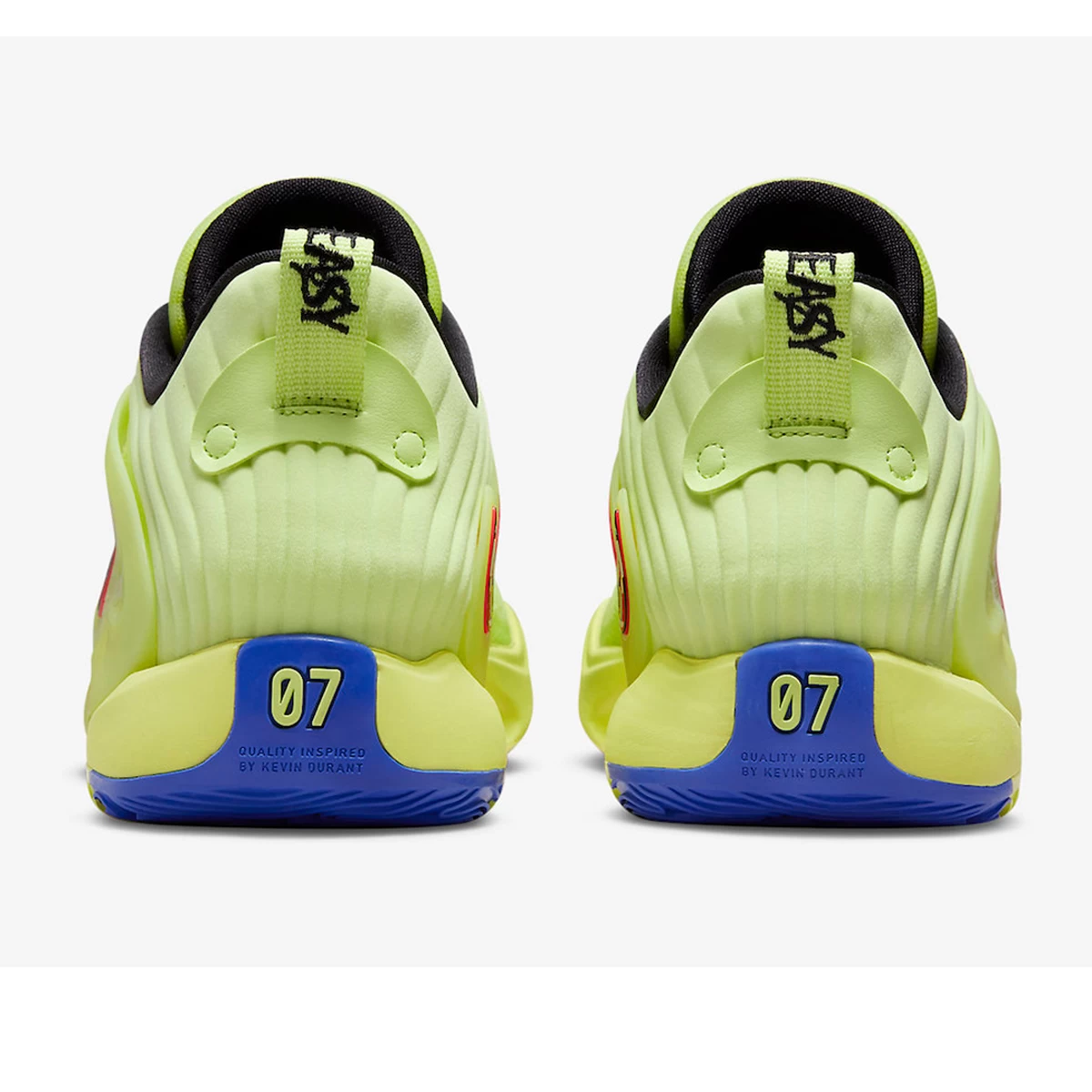 کفش بسکتبال مردانه نایک طرح اصلی Nike kD 15 Yellow Blue