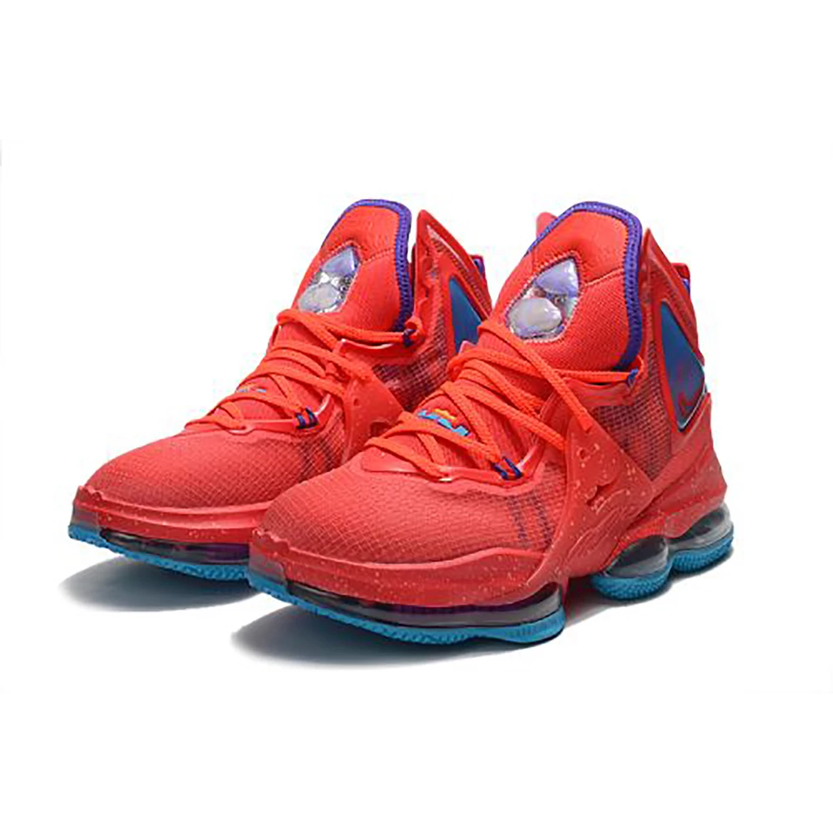 کفش بسکتبال نایک لبرون طرح اصلی Nike LeBron 19 Red Blue