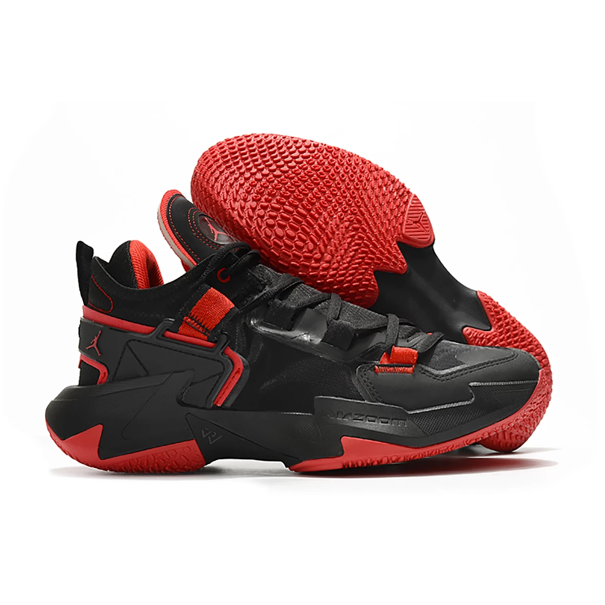 کفش بسکتبال مردانه نایک طرح اصلی Nike Jordan Why Not .5  Black Red