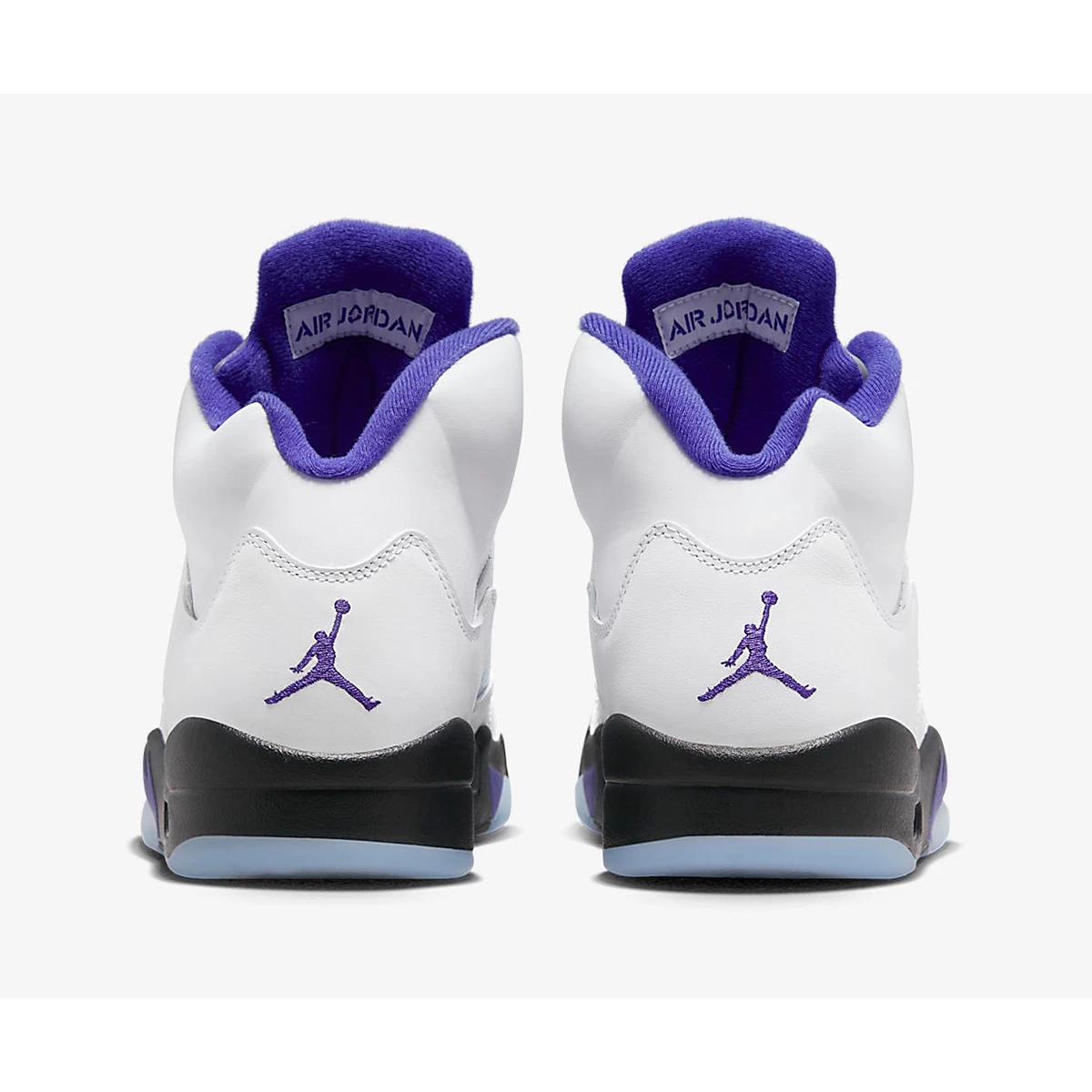 کفش بسکتبال مردانه نایک طرح اصلی  Nike Air Jordan 5 White Purple
