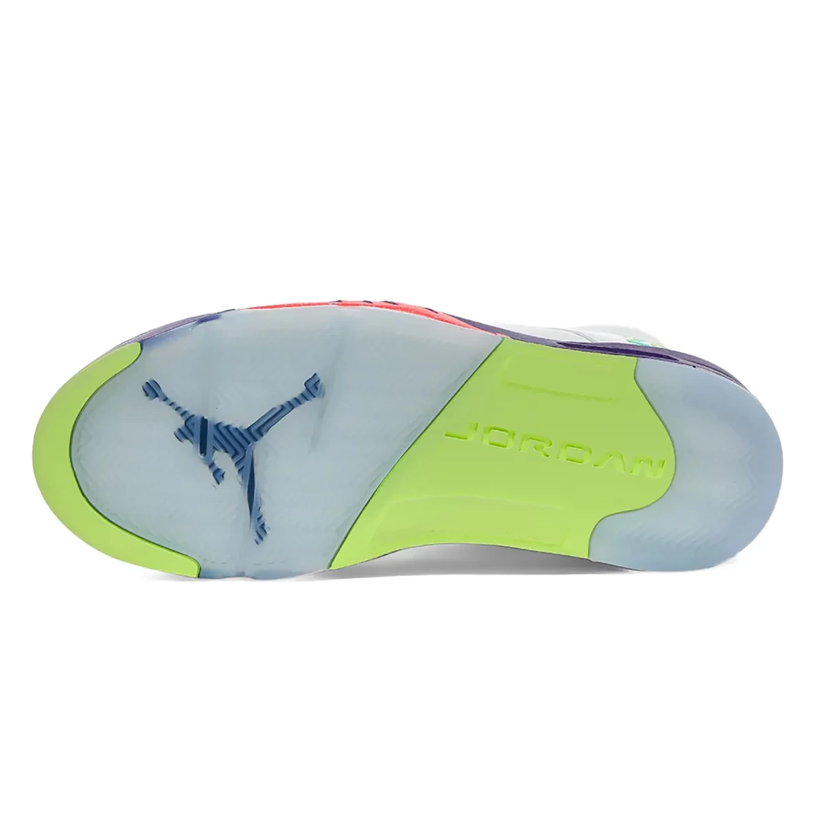 کفش بسکتبال مردانه نایک طرح اصلی Nike Air Jordan 5 White Purple