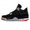 کفش بسکتبال بچه گانه نایک طرح اصلی Nike Air Jordan 4 Black Red