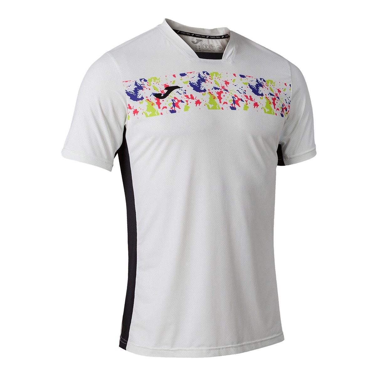 تیشرت مردانه جوما اJoma Challenge Short Sleeve  TShirt White MulTicolor