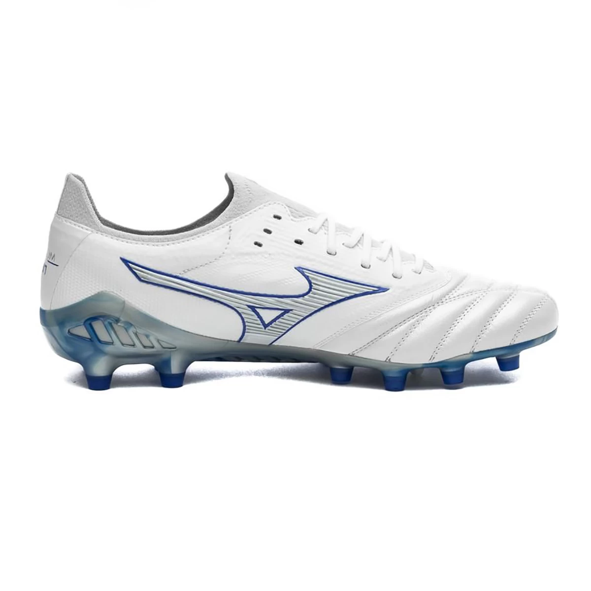 کفش فوتبال میزانو مورلیا طرح اصلی Mizuno Morelia Neo III   FG  White Blue