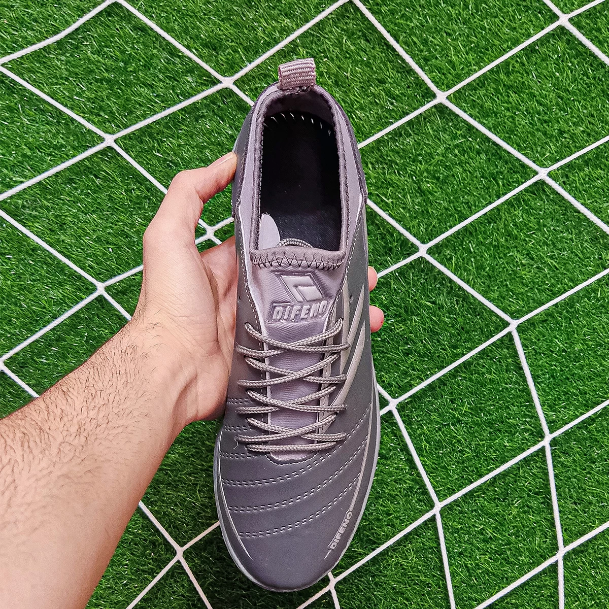 کفش فوتسال دیفانو طرح اصلی Difeno Grey