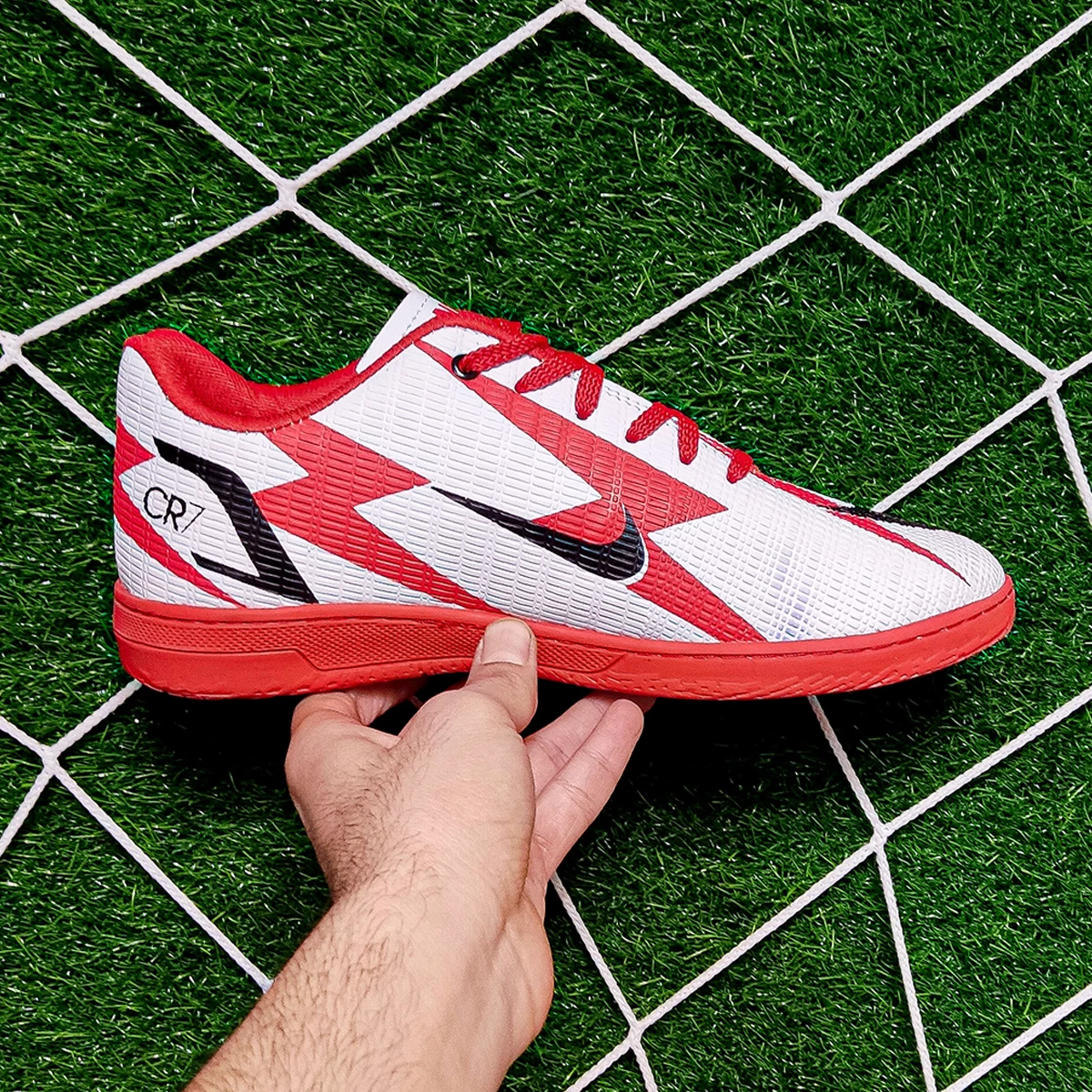 کفش فوتسال نایک مرکوریال طرح اصلی Nike Mercurial  Red White Black