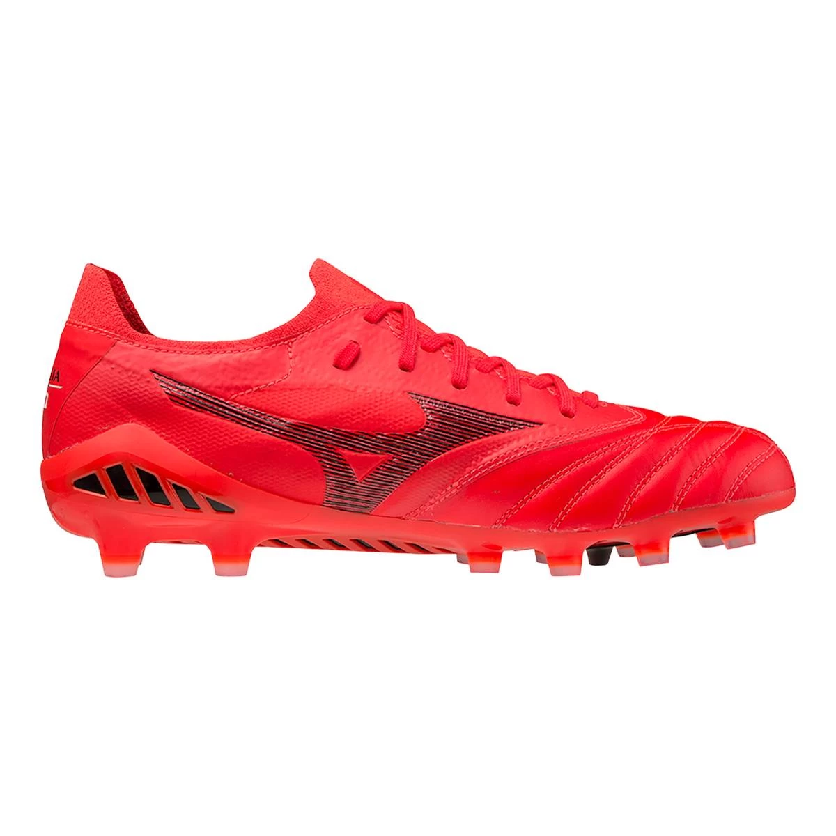 کفش فوتبال میزانو مورلیا طرح اصلی Mizuno Morelia Neo III Elite FG Red Black