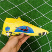 کفش فوتسال نایک مرکوریال ساق دار طرح اصلی Nike Mercurial Suoerfly Yellow Blue