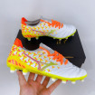 کفش فوتبال میزانو مورلیا طرح اصلی Mizuno Morelia Neo lll Fg White Orang Yellow