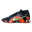 کفش چمن مصنوعی نایک مرکوریال ساق دار طرح اصلی Nike Mercurial Superfly TF Black Orange