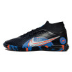 کفش فوتسال نایک مرکوریال ساق دار طرح اصلی Nike Mercurial Superfly  IC Blue