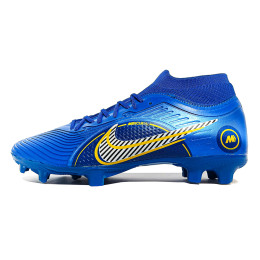 کفش فوتبال نایک مرکوریال ساق دار طرح اصلی Nike Mercurial Suoerfly Blue