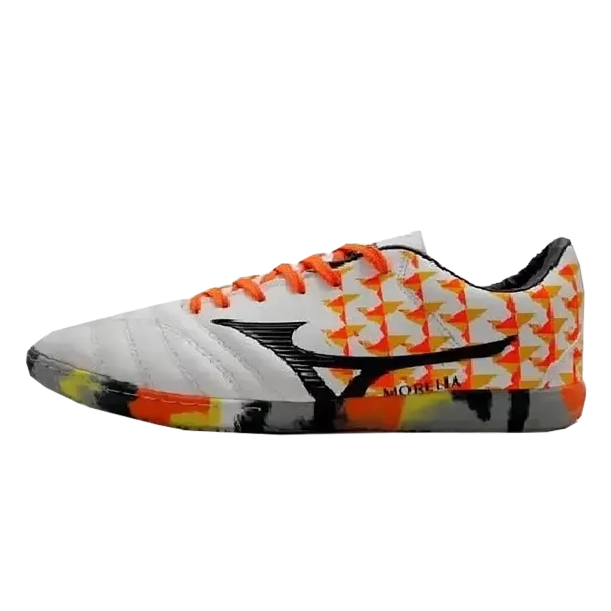 کفش فوتسال میزانو مورلیا طرح اصلی Mizuno Morelia Indoor White Orang