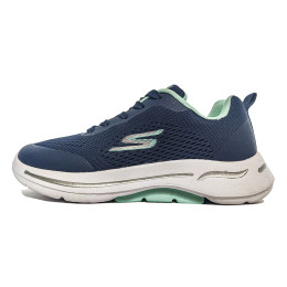 کتانی رانینگ زنانه اسکیچرز طرح اصلی Skechers Dlux Walker Runing Nevy Blue Green
