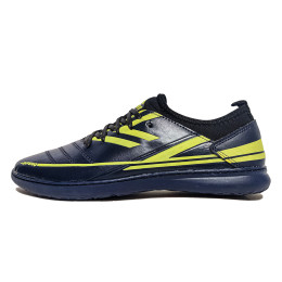 کفش فوتسال دیفانو طرح اصلی Difeno Nevy Blue Yellow