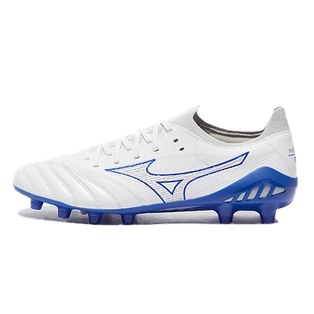 کفش فوتبال میزانو مورلیا طرح اصلیMizuno Morelia Neo Iii Beta Elite FG White Blue