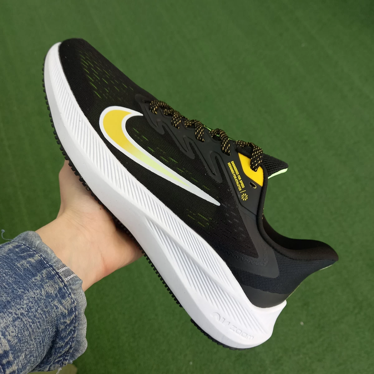 کتانی رانینگ مردانه نایک طرح اصلی Nike Air Zoom Black