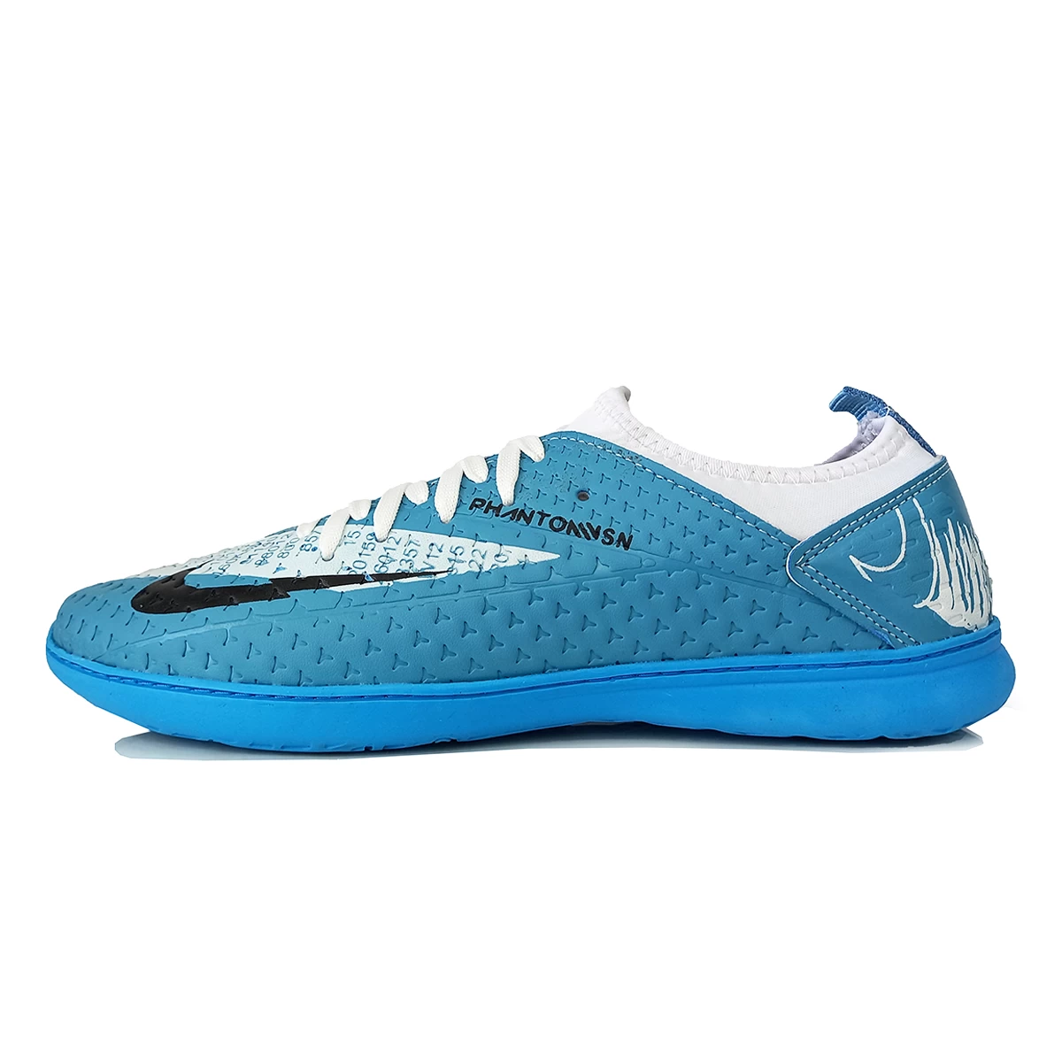 کفش فوتسال نایک فانتوم طرح اصلی Nike Phantom Blue White