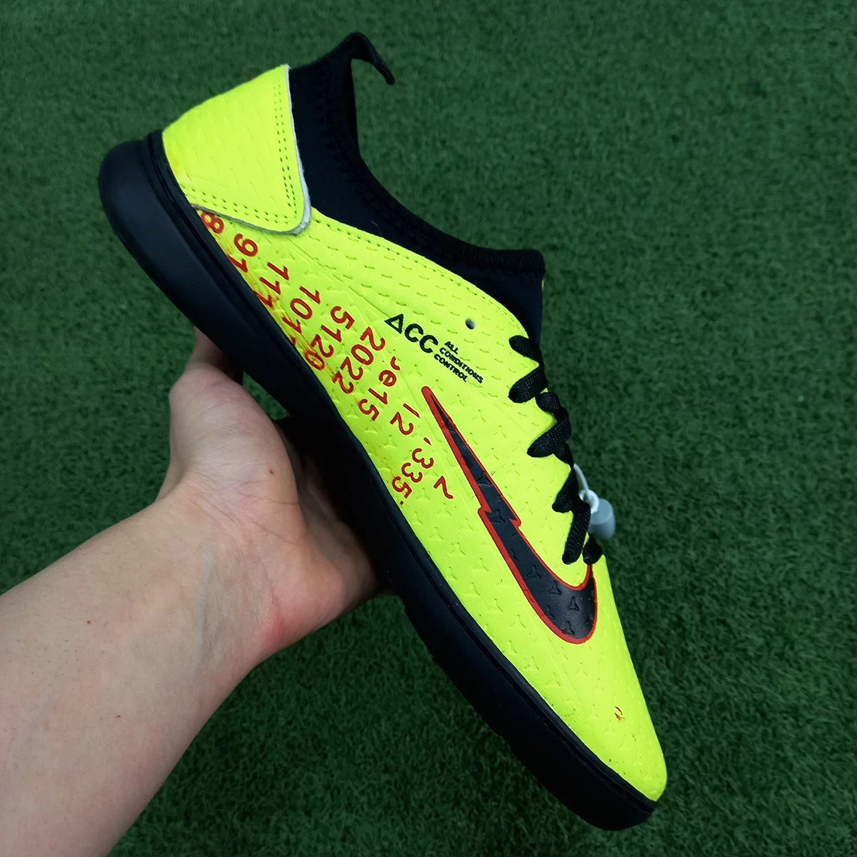 کفش فوتسال نایک فانتوم طرح اصلی Nike Phantom Green Yellow