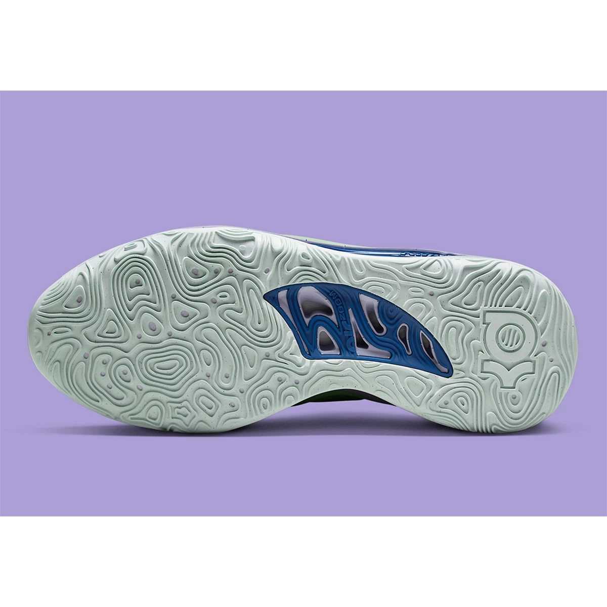 کفش بسکتبال آدیداس طرح اصلی Nike Kd15 Purple Gren