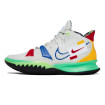 کفش بسکتبال نایک طرح اصلی Nike Zoom Kyrie 7 White Green Yellow Blue Red