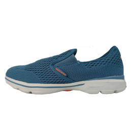 کتانی رانینگ زنانه اسکیچرز طرح اصلی Skechers Blue White