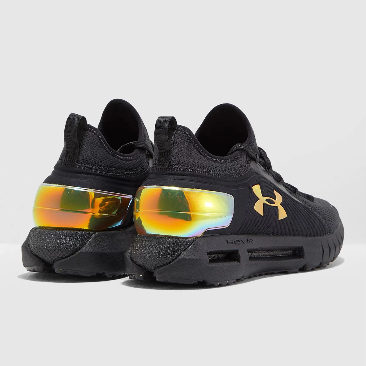 کتانی رانینگ مردانه  آندر آرمور طرح اصلی Under Armour Hovr Phantom SE MD Black Gold