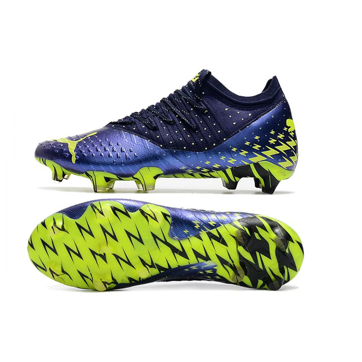 کفش فوتبال پوما فیوچر طرح اصلی Puma Future Z 1.3 Navy Green