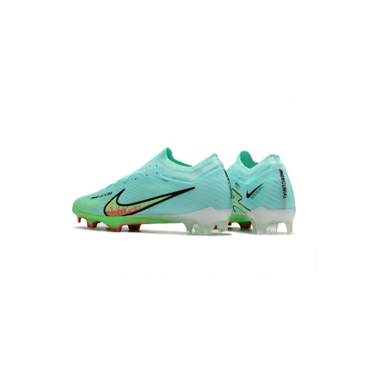 کفش فوتبال نایک ایر زوم مرکوریال طرح اصلی Nike Air Zoom Mercurial Vapor 15 Elite FG Blue Green Black