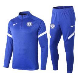 نیم زیپ شلوار چلسی Chelsea Training 2020 Blue